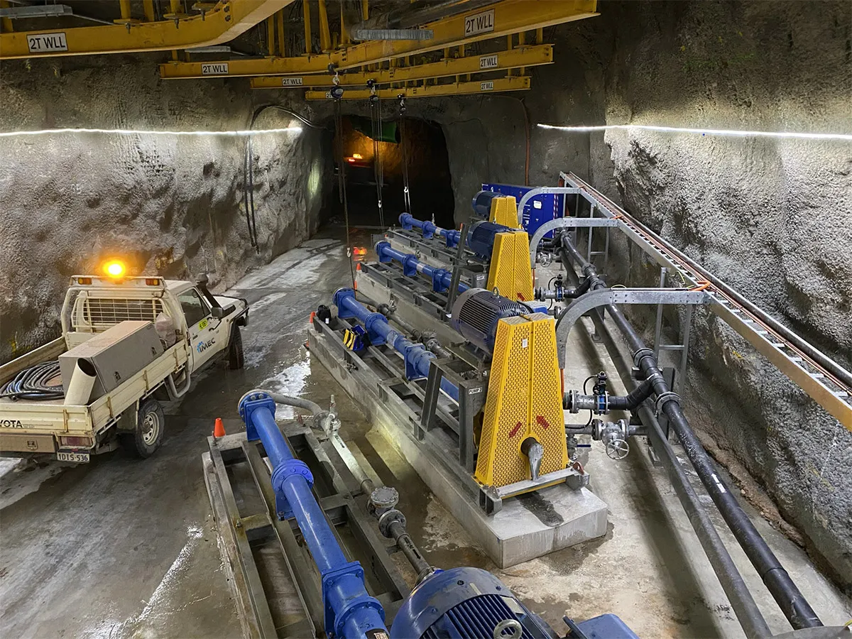 Deflector Pump Station – Water