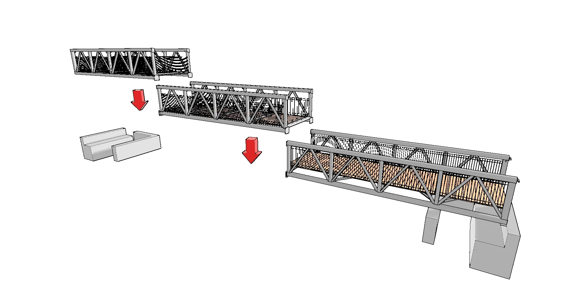 Pedestrian Bridge Design