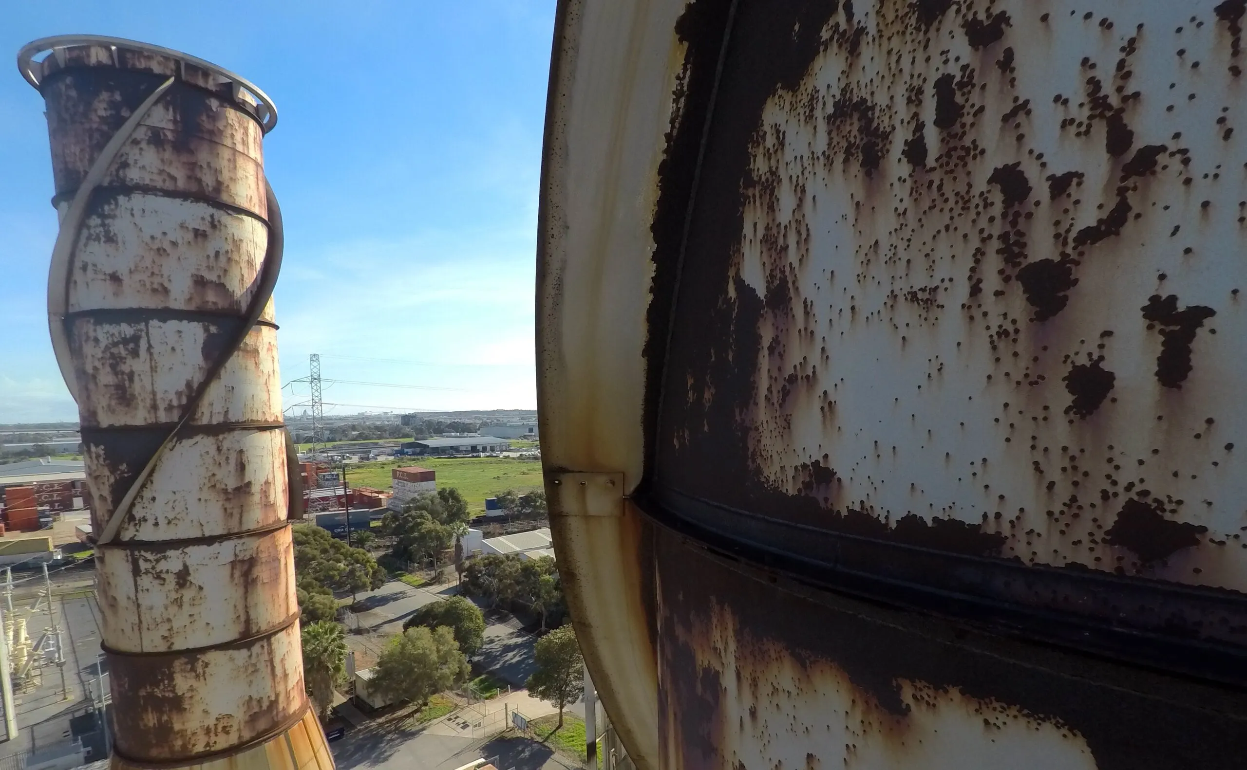CASE STUDY: Steel Chimney Stack Inspection & Analysis